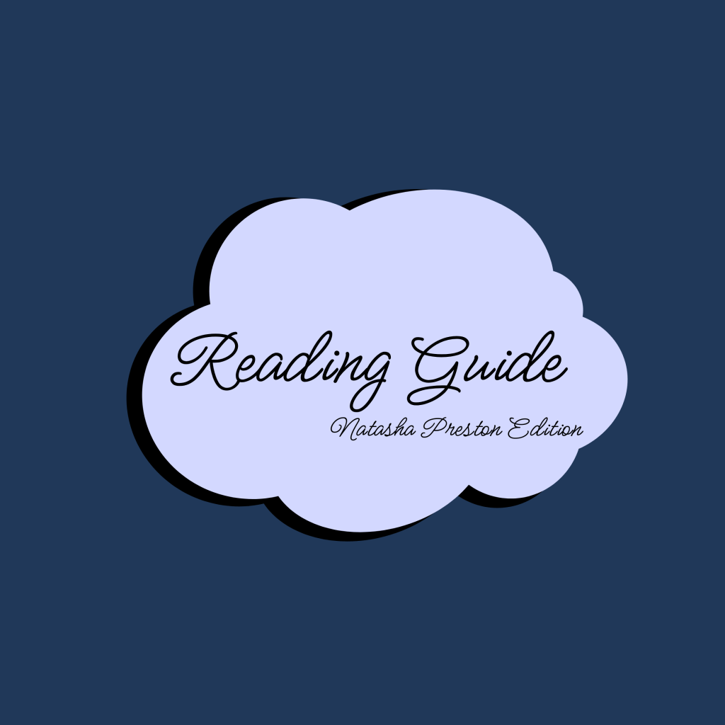 Natasha Preston Reading&nbsp;Guide