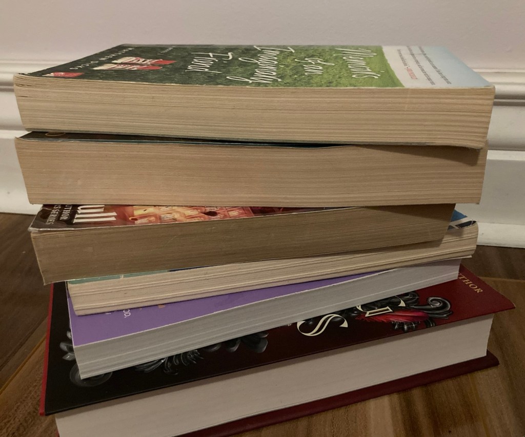 Library Book Sale and B&N Haul