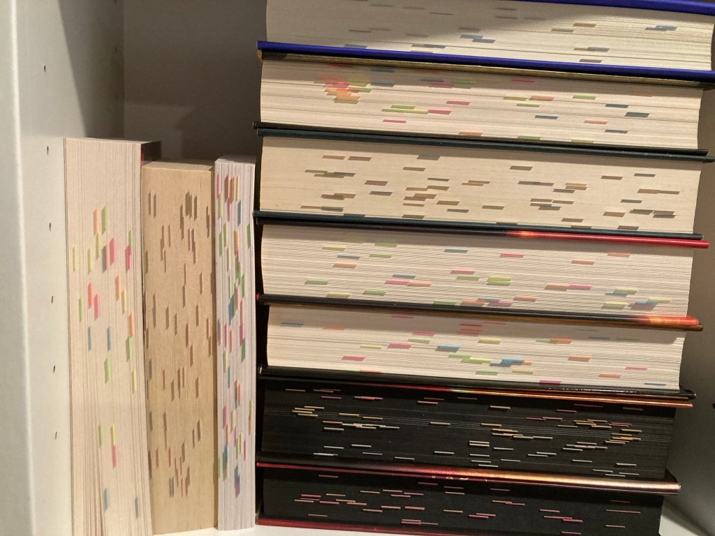 My Most Tabbed&nbsp;Books